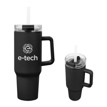 Custom 40 Oz. Quest Recycled Stainless Steel Tumbler
