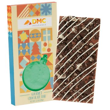 3.5 Oz. Belgian Chocolate in Ornament Window Box
