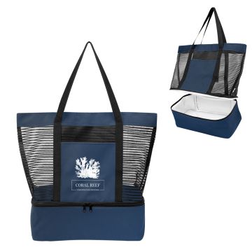 Custom Marley rPET Tote Bag With Cooler Compartment