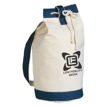 Custom Schooner Cotton Canvas Tote Bag