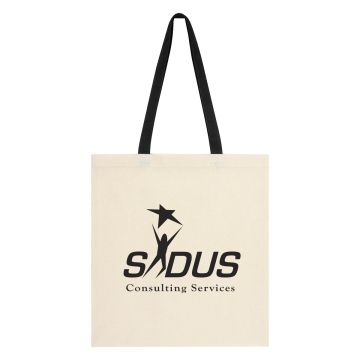 Custom Penny Wise 4 oz. Cotton Canvas Tote Bag