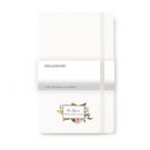 Moleskine Hard Cover Dotted Large Notebook White
