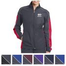 SportTek Ladies Piped Colorblock Wind Jacket