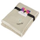 Field  Co Cable Knit Sherpa Blanket with Card