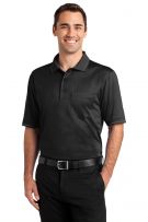 CornerStone Select SnagProof Tipped Pocket Polo Shirt 
