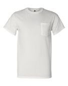 Fruit of the Loom HD Cotton TShirt w Left Chest Pocket
