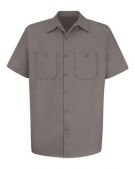 Red Kap Cotton Short Sleeve Uniform Shirt