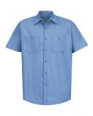 Red Kap Industrial Short Sleeve Work Shirt