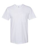 American Apparel Unisex Fine Jersey Short Sleeve Pocket TShirt