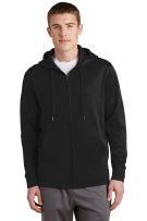Branded Sport-Tek Sport-Wick Fleece Full-Zip Hooded Jacket Branded Sport-Tek Sport-Wick Fleece Full-Zip Hooded Jacket