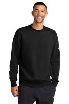 Branded NK Club Fleece Slv Swoosh Crew Branded NK Club Fleece Slv Swoosh Crew