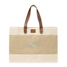 Custom Branded Out of the Woods® Jute Market Tote Custom Branded Out of the Woods® Jute Market Tote