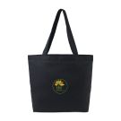 Custom Branded AWARE&trade; Recycled Cotton Shopper Tote with Interior Zip Pocket