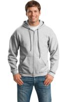 Branded Gildan Heavy Blend Full-Zip Hoodie Sweatshirt