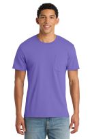 Branded Port & Company Beach Wash Garment-Dyed Pocket Tee Branded Port & Company Beach Wash Garment-Dyed Pocket Tee
