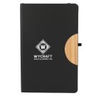 5.5" x 8.5" Kaya Recycled PU and Bamboo Journal