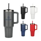 Pinnacle Recycled Travel Tumbler with Straw 40oz Pinnacle Recycled Travel Tumbler with Straw 40oz