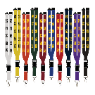 Maverick 1" Polyester Lanyard w/ Slide Buckle Release, Silver Metal Oval & Convenience Release Maverick 1" Polyester Lanyard w/ Slide Buckle Release, Silver Metal Oval & Convenience Release