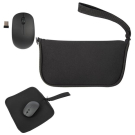 Promotional Wireless Mouse With Mousepad Carrying Case