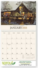 Branded Triumph Country Memories Appointment Calendar