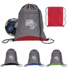 Promotional Good Value Two Tone Sport Drawstring Backpack