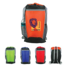 Promotional Tri-Color Drawstring Backpack