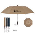 Branded 44 Arc Telescopic Folding Wood Handle Umbrella"