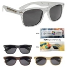 Branded Designer Collection Woodtone Malibu Sunglasses