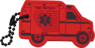 Branded Ambulance Key Tag